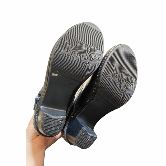 Dansko Rylan Crazy Horse Leather Mid-Calf Boot EU 39 Black - Picture 7 of 10